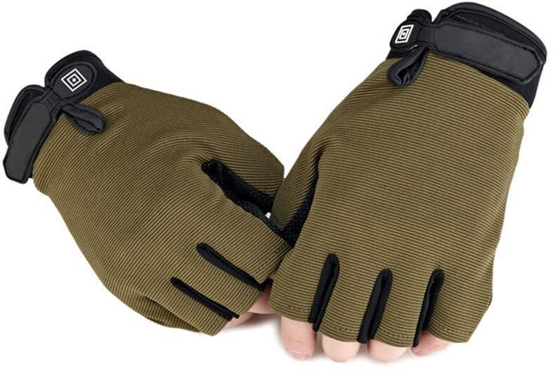 Anti-Slip Breathable Bike Sports Gym & Fitness Gloves(Green)