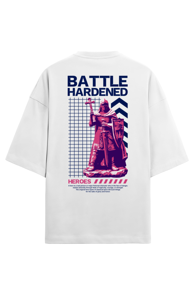 Battle Hardened Terry Oversized Half Sleeve T-Shirt