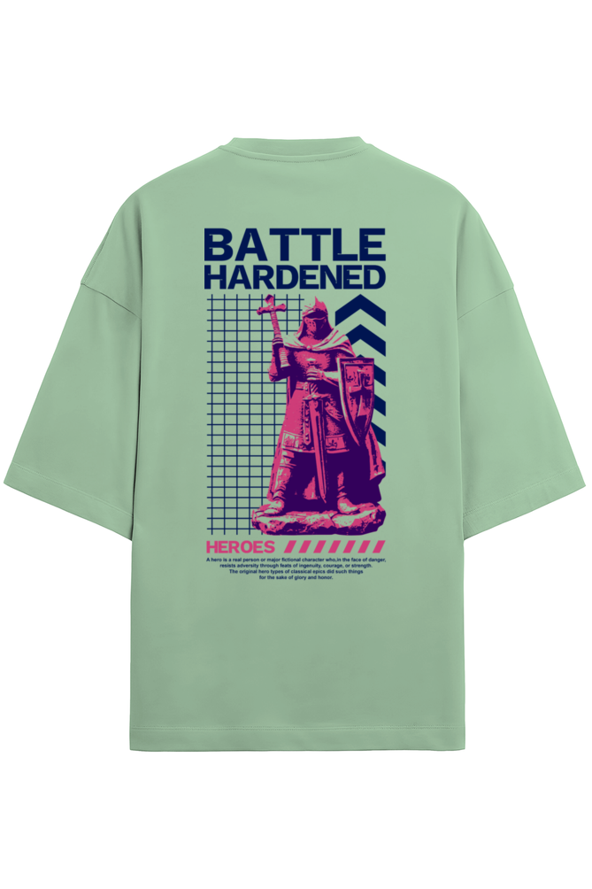 Battle Hardened Terry Oversized Half Sleeve T-Shirt